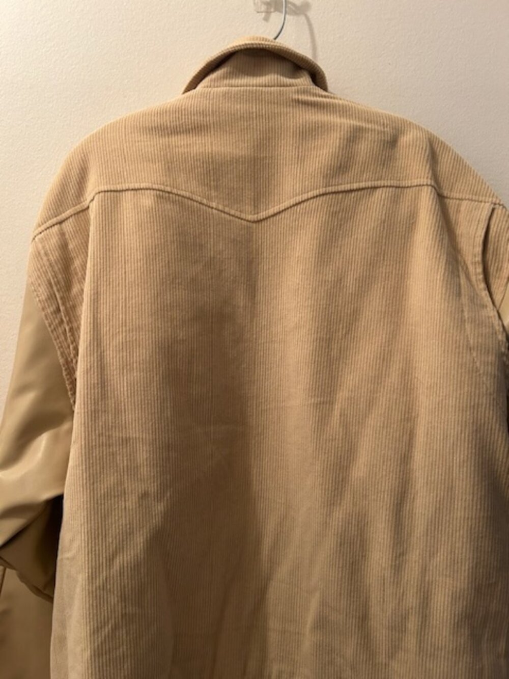 Free People House of Sunny Take a Trip Stone Tan Cord Quilt Bomber Jacket NEW - Picture 15 of 16